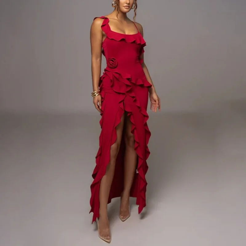 Bernadette Pennington Floor Length Wedding Guest Dress