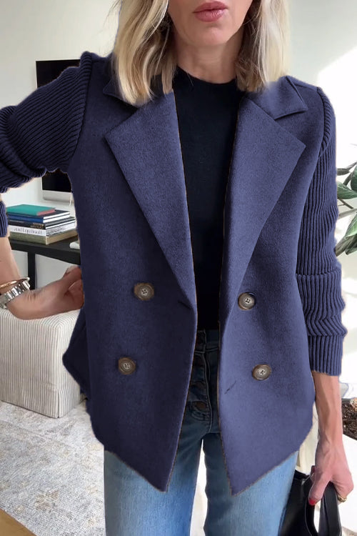 Sorelle Whitlock Contrast Sleeve Blazer