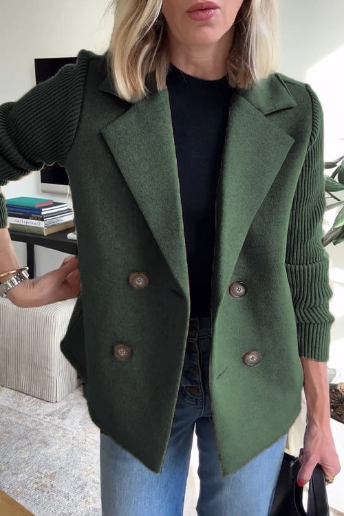 Sorelle Whitlock Contrast Sleeve Blazer