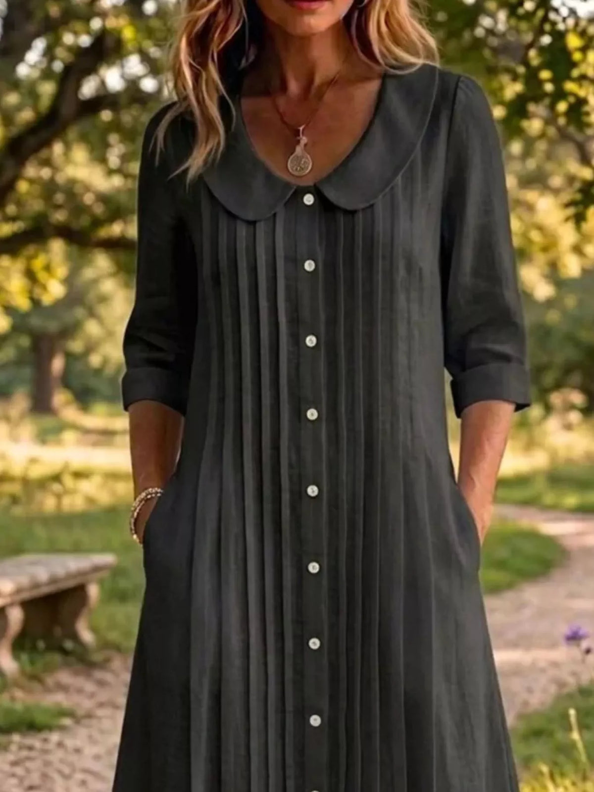 Henrietta Northcote Dark Academia Dress