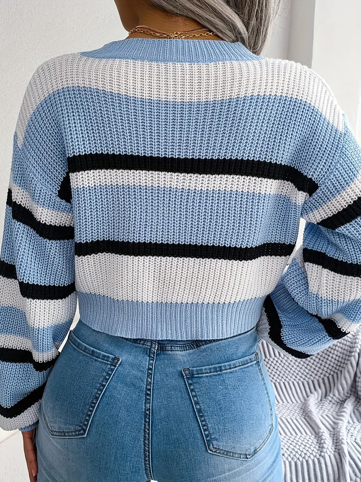Felicity Quenby Puff Shoulder Sweater
