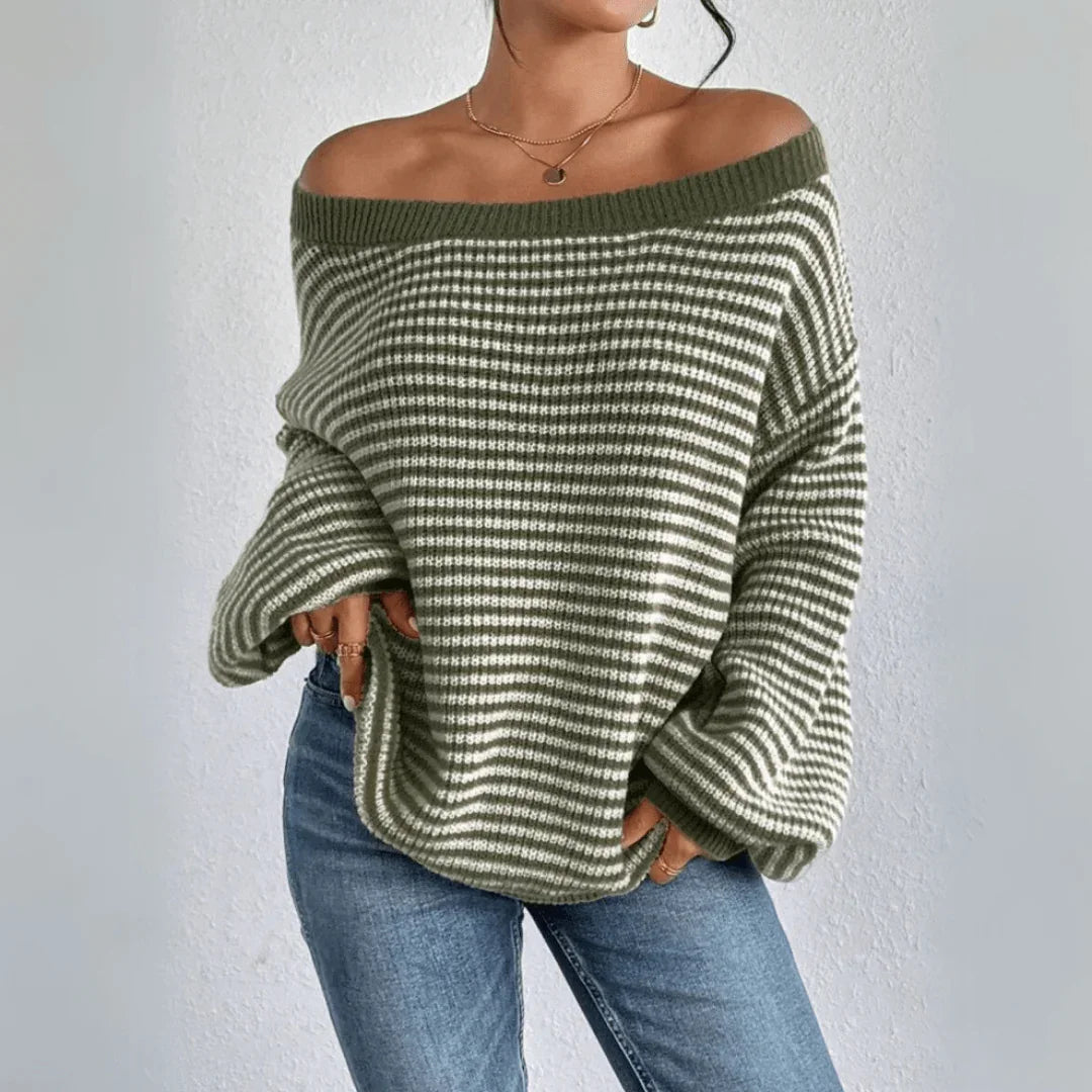 Sylvaine Nightingale Cutout Knit Sweater