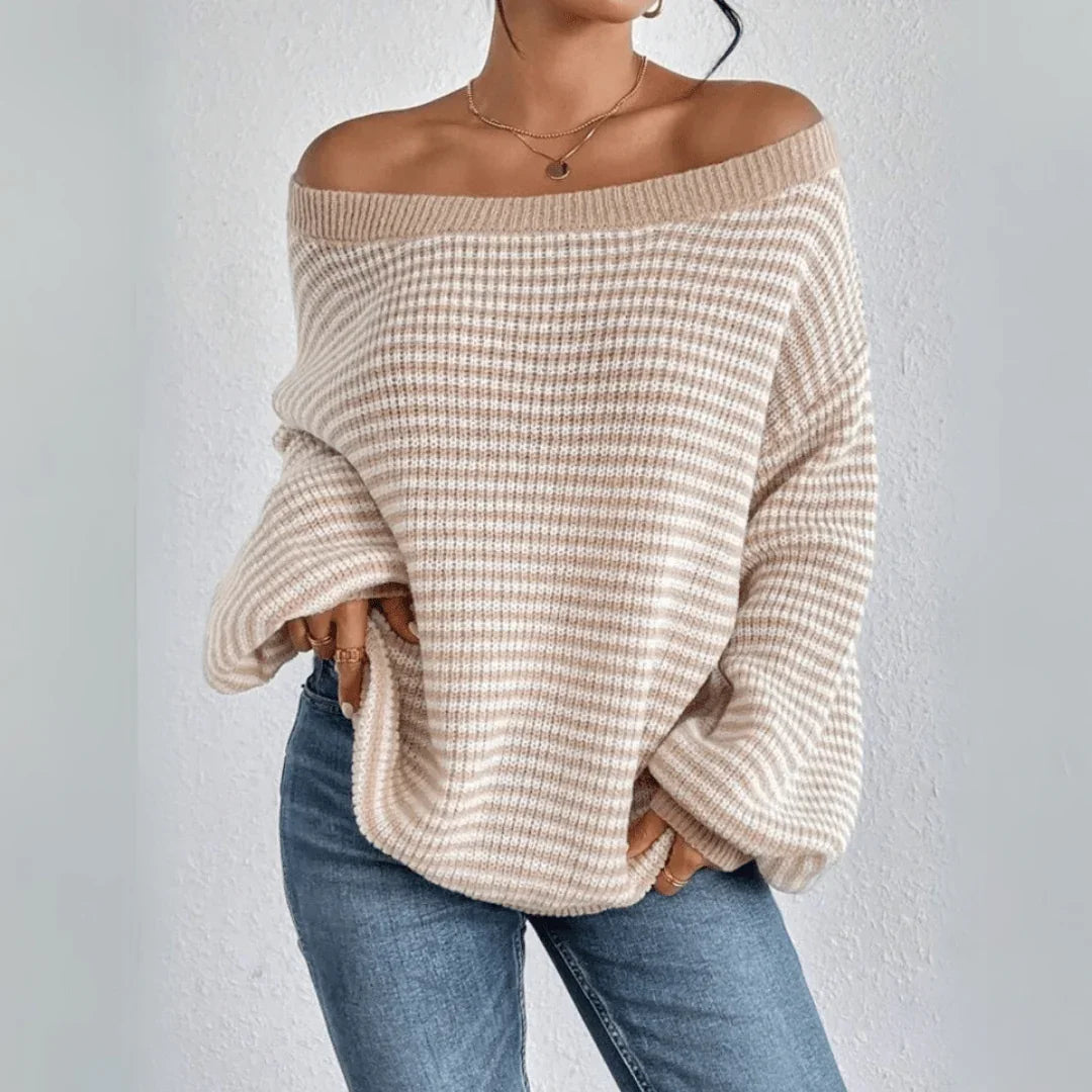 Sylvaine Nightingale Cutout Knit Sweater