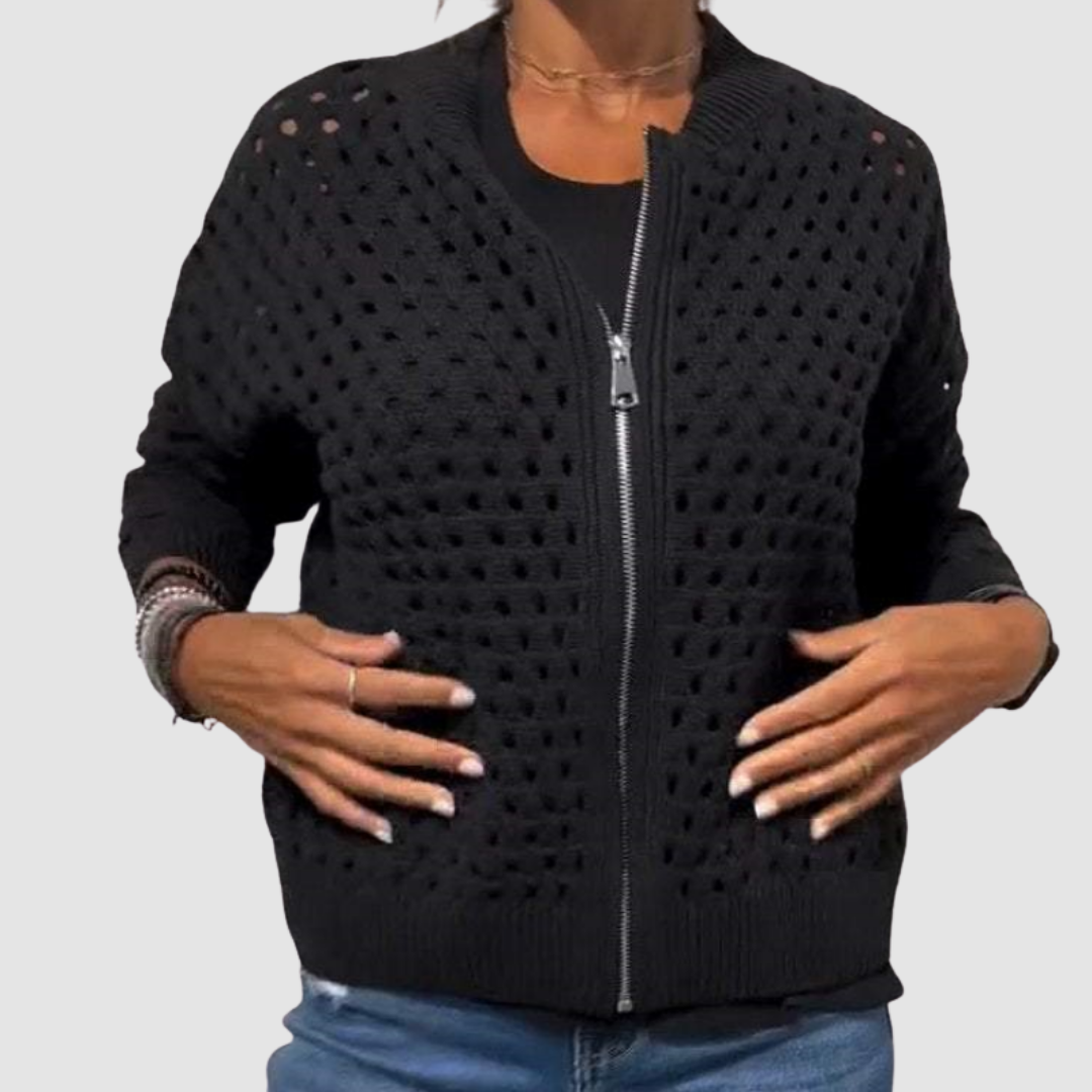 Liliane Ainsworth Zip Cardigan