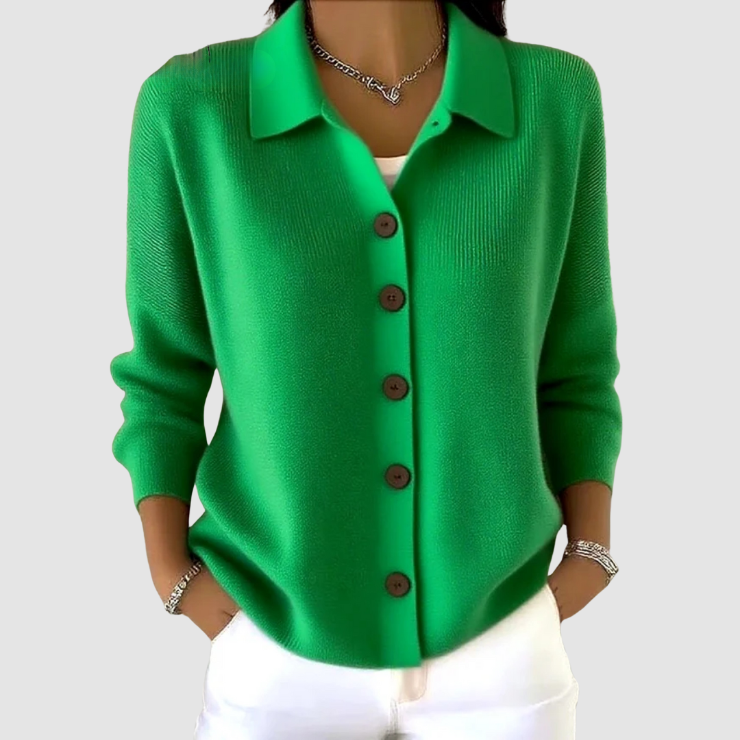 Grace Radley Relaxed Collar Cardigan