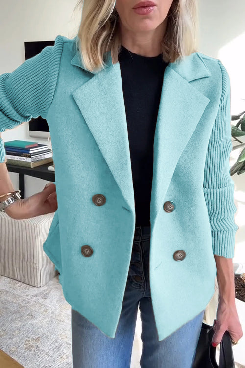 Sorelle Whitlock Contrast Sleeve Blazer
