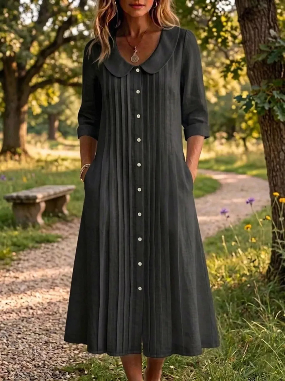 Henrietta Northcote Dark Academia Dress