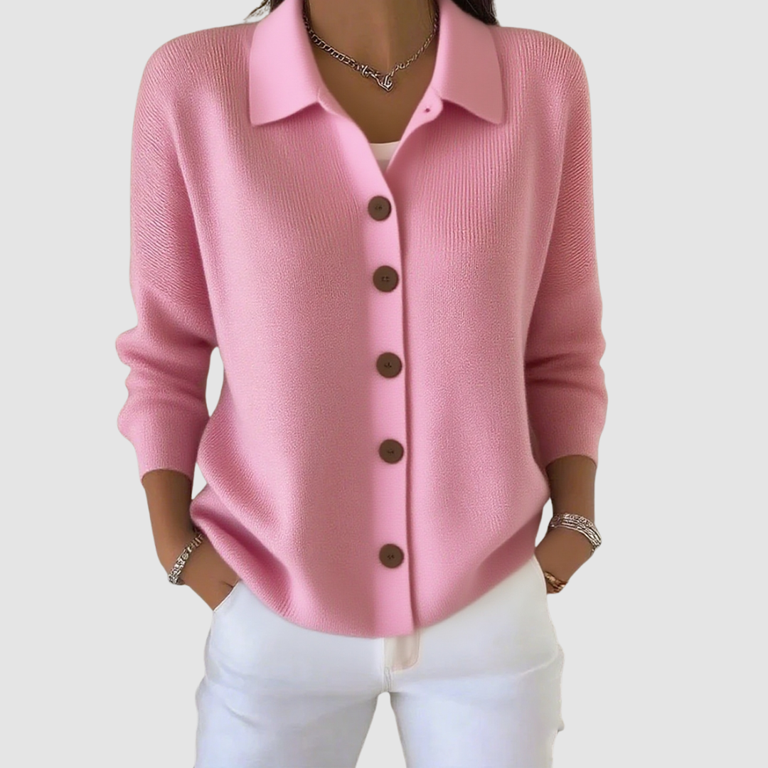 Grace Radley Relaxed Collar Cardigan