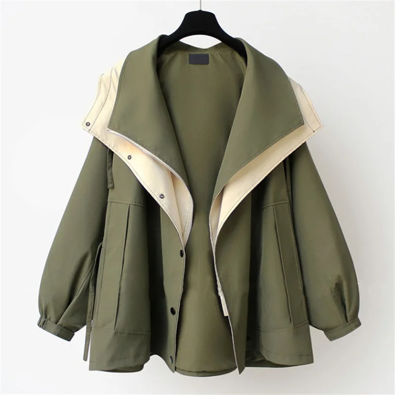 Lucienne Ainsworth Funnel Neck Coat