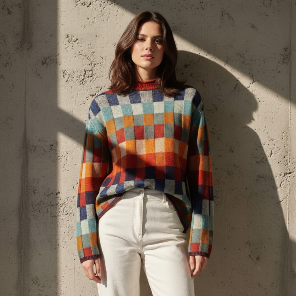 Thalia Carrington Brushed Sweater