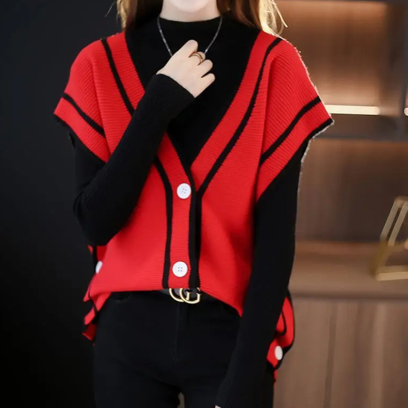 Natalia Fenwick Cutout Knit Cardigan