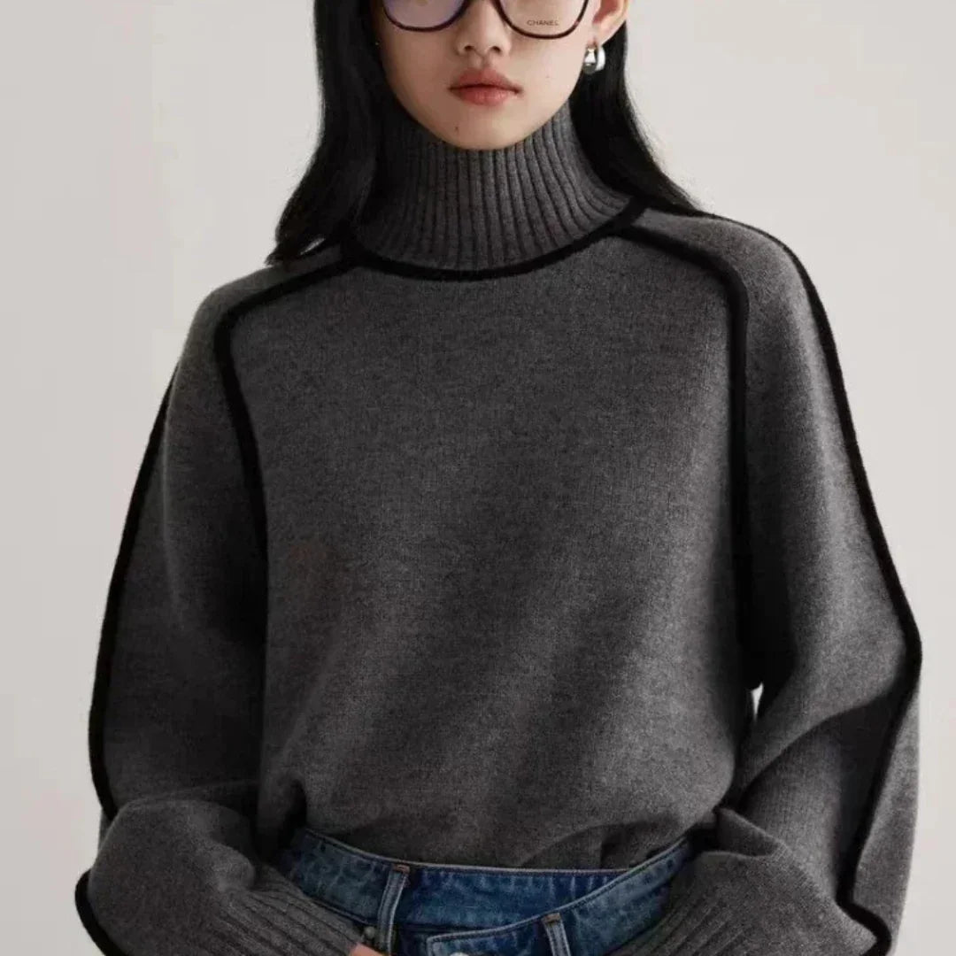 Cosima Danforth Puff Shoulder Sweater