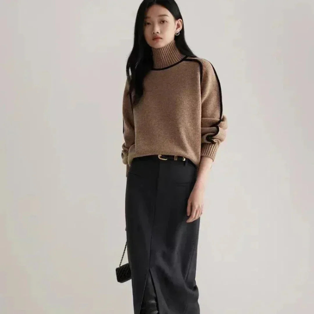 Cosima Danforth Puff Shoulder Sweater