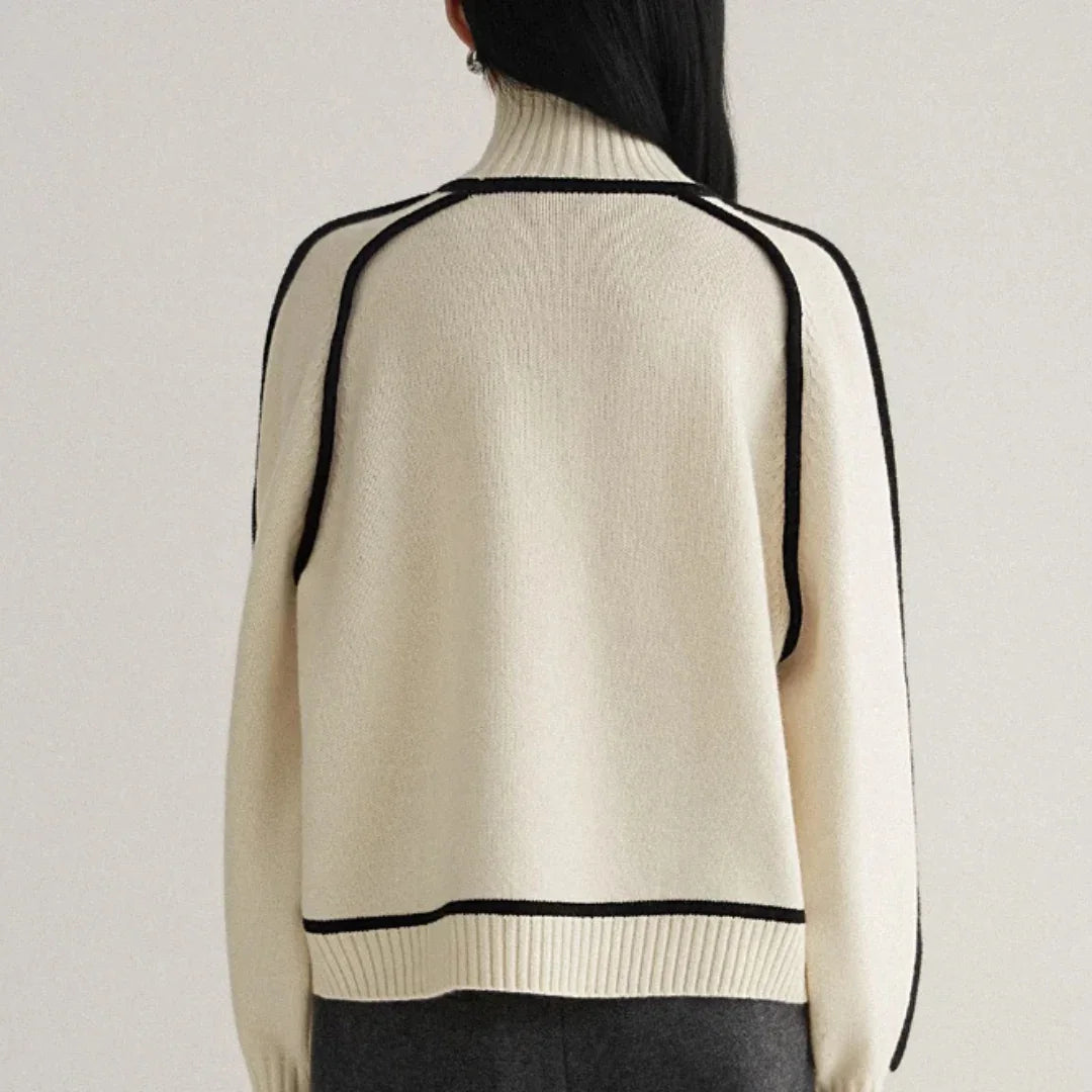 Cosima Danforth Puff Shoulder Sweater