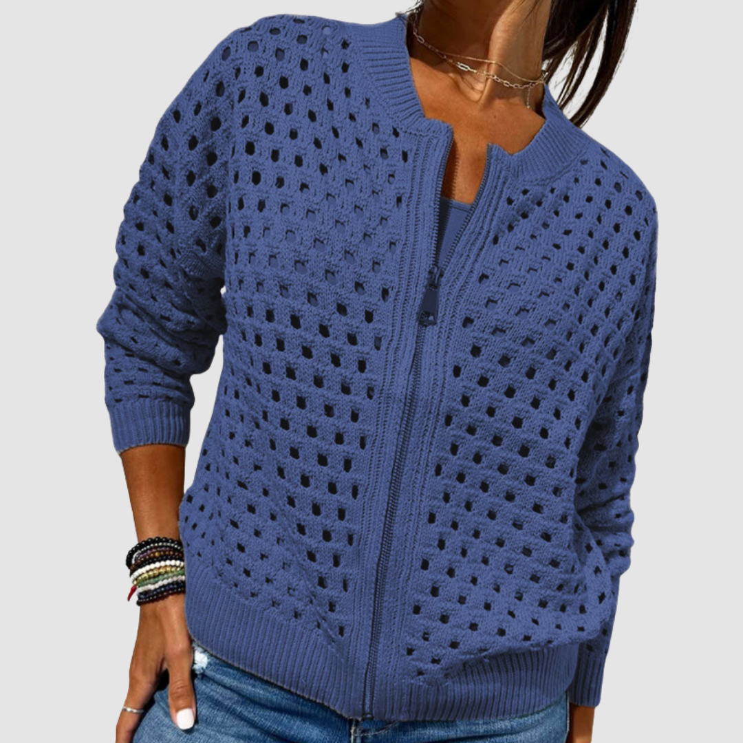 Liliane Ainsworth Zip Cardigan