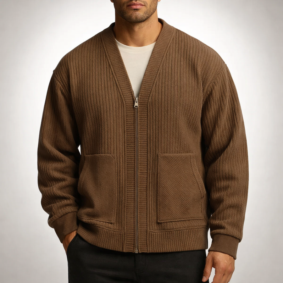 Auguste Jarnac Fair Isle Knit Cardigan