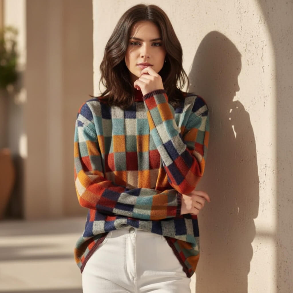 Thalia Carrington Brushed Sweater