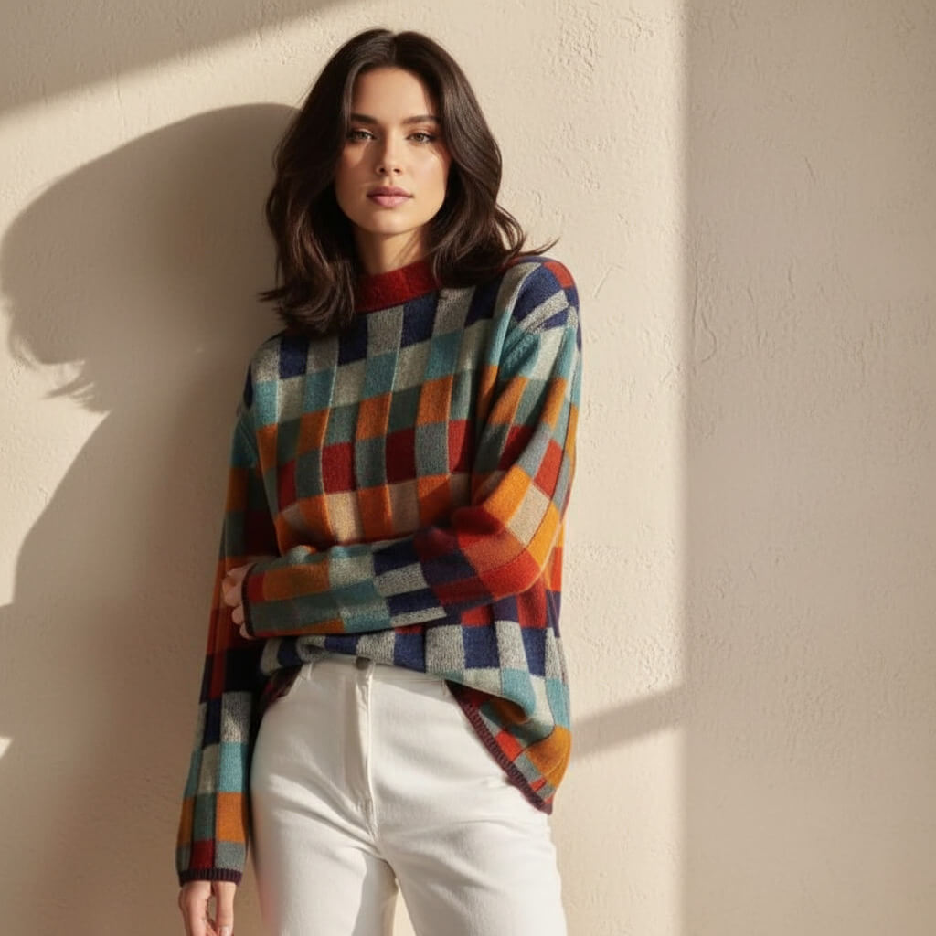 Thalia Carrington Brushed Sweater