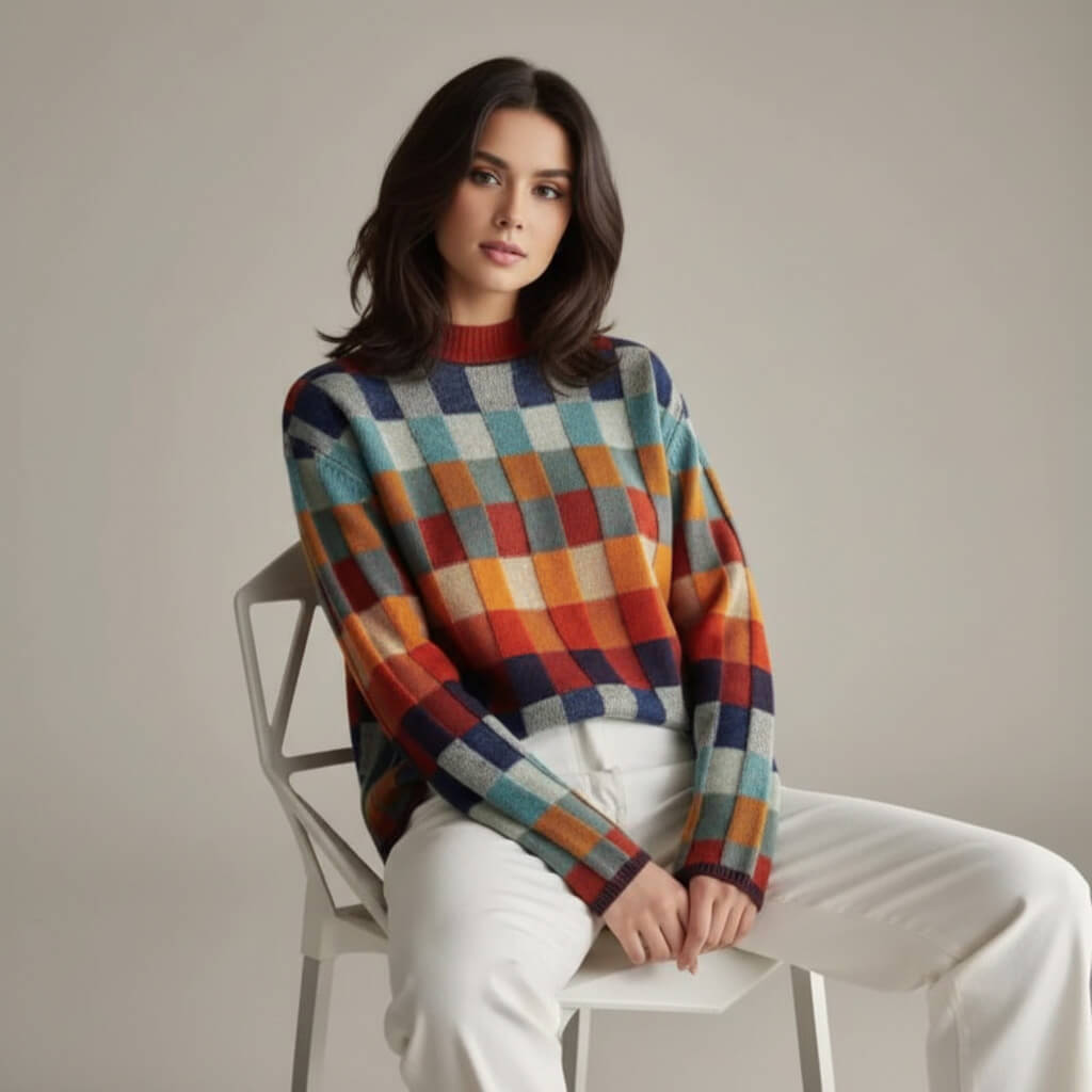 Thalia Carrington Brushed Sweater