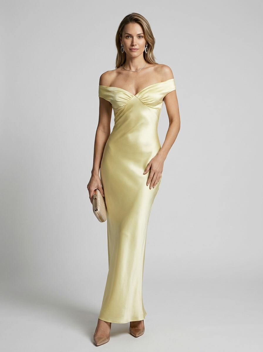 Florence Osbourne Draped Wedding Guest Dress