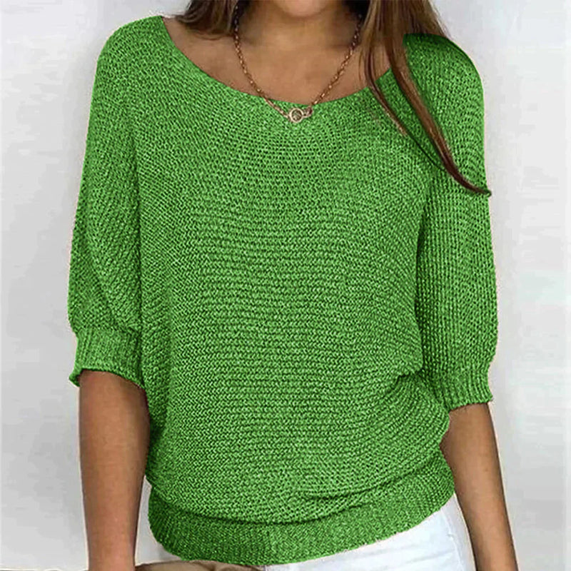 Blanche Northcote Puff Shoulder Sweater