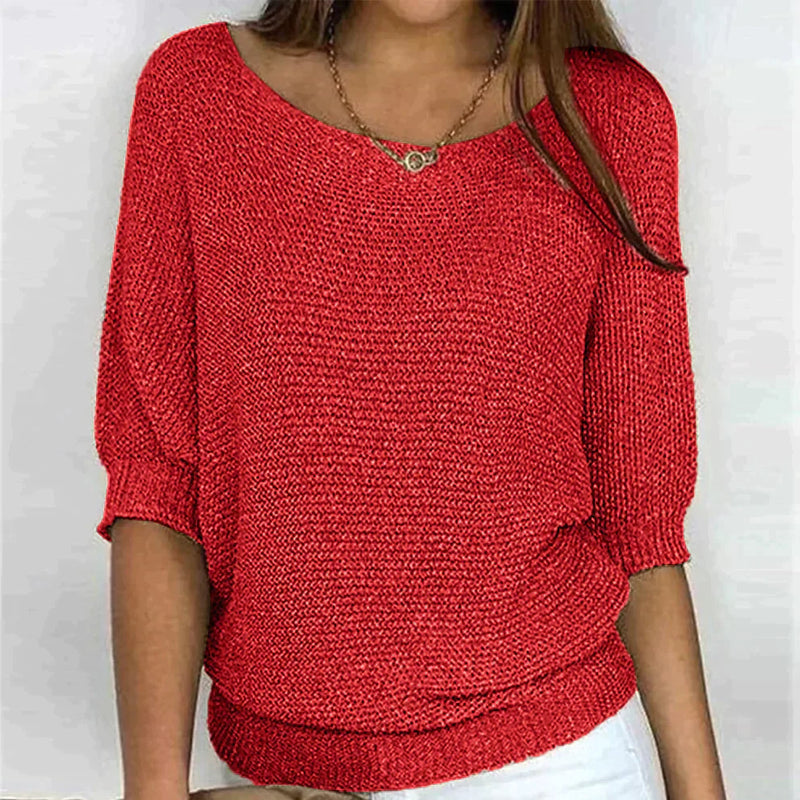 Blanche Northcote Puff Shoulder Sweater