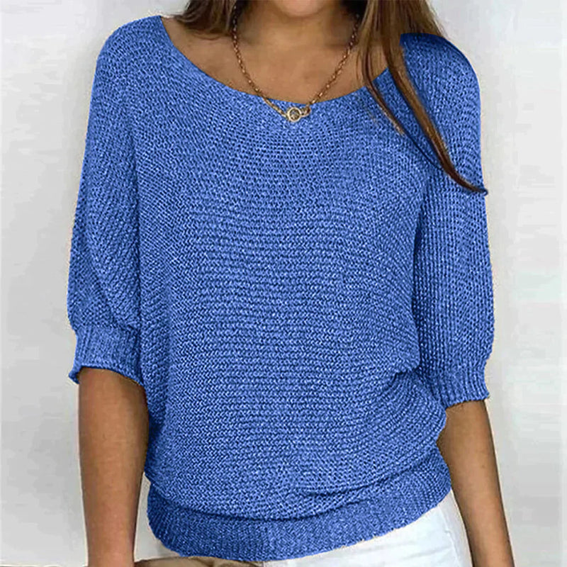 Blanche Northcote Puff Shoulder Sweater