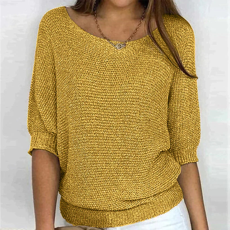 Blanche Northcote Puff Shoulder Sweater