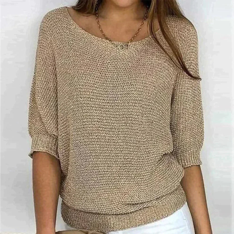 Blanche Northcote Puff Shoulder Sweater