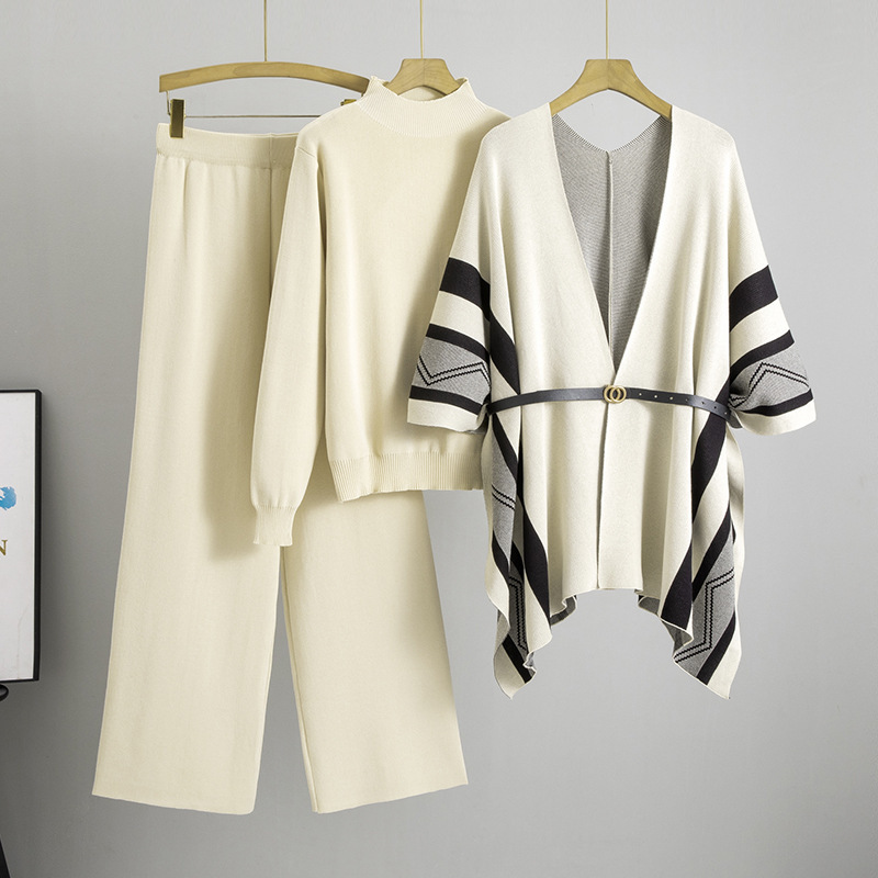 Florence Montague Balloon Sleeve Knit Sweater