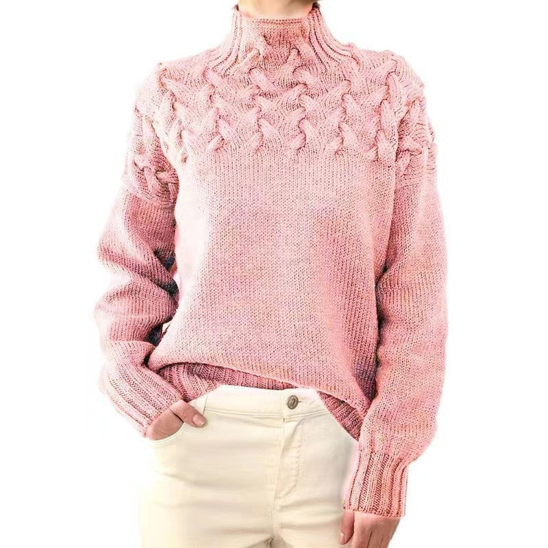 Octavia Granville Puff Shoulder Sweater