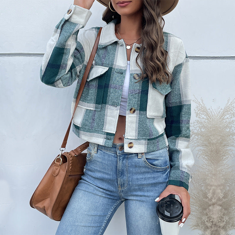Danielle Corbridge Flannel Overshirt