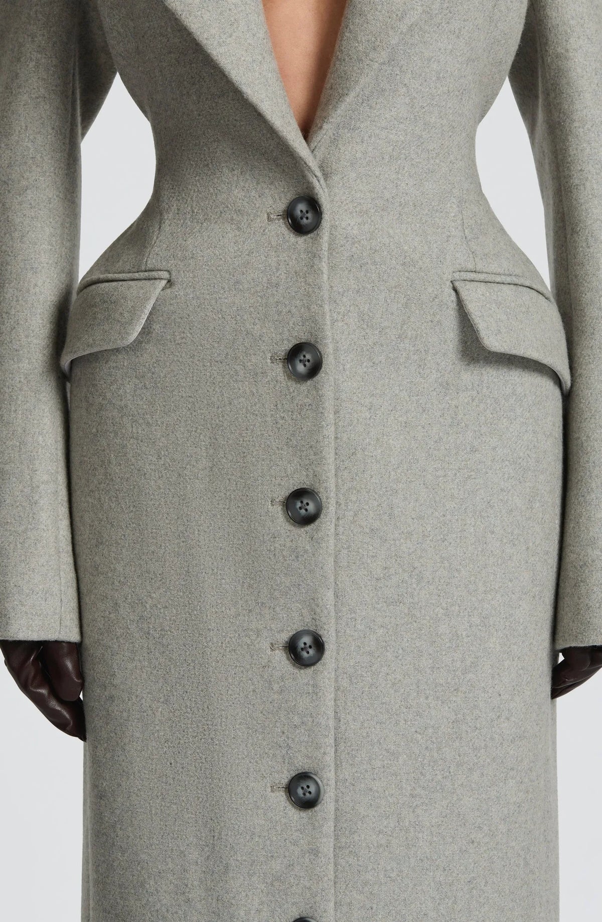 Paris Corfield Sculptural Longline Coat