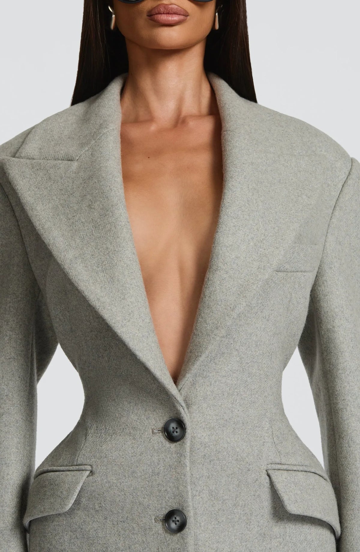 Paris Corfield Sculptural Longline Coat