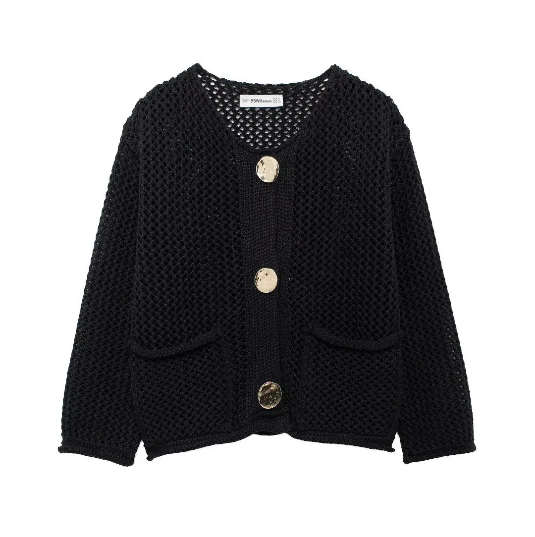 Yvonne Denholm Elegant Knit Cardigan
