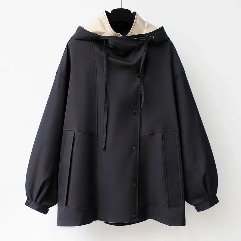 Lucienne Ainsworth Funnel Neck Coat