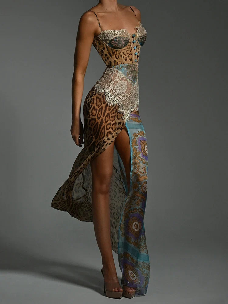 Isolde Rochester Halter Neck Wedding Guest Dress