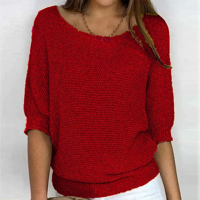 Brigitte Willoughby Fair Isle Knit Sweater