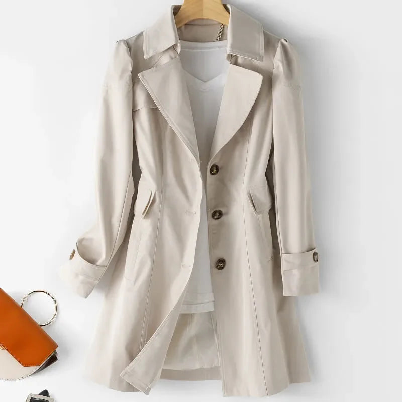 Guinevere Newbury Funnel Neck Coat