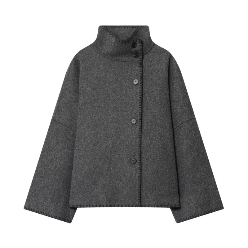 Elowen Marlowe Oversized Textured Coat