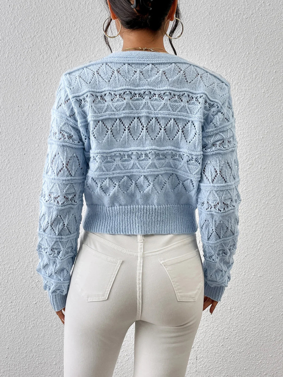 Léonie Dunhaven Lace Knit Cardigan