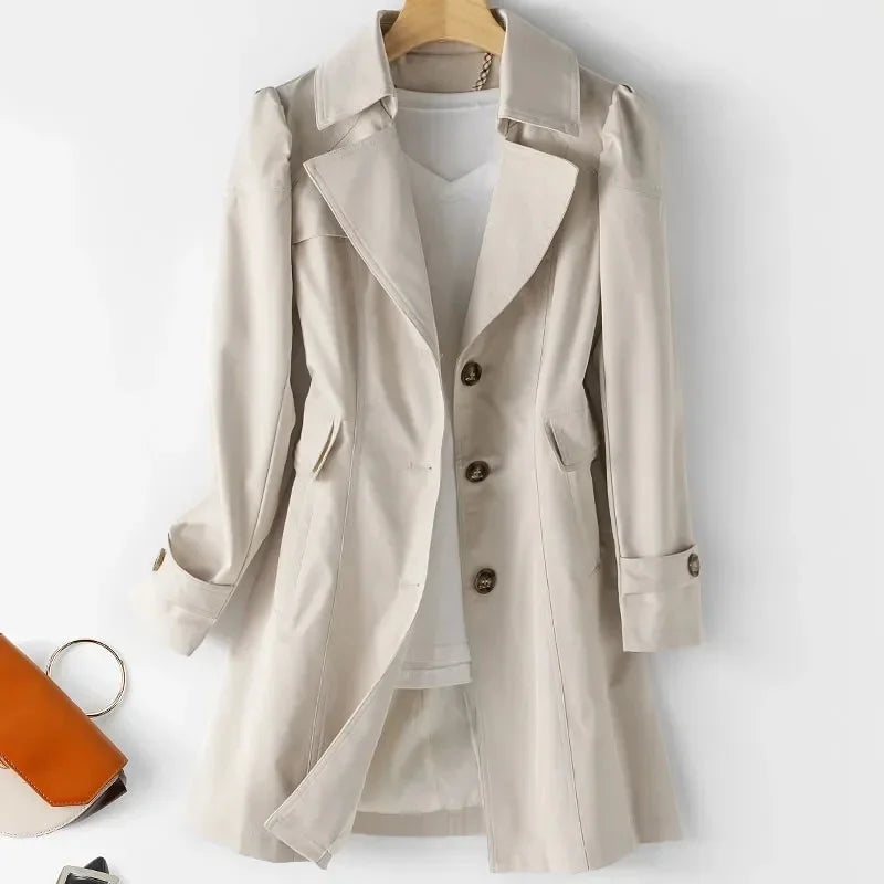 Guinevere Newbury Funnel Neck Coat