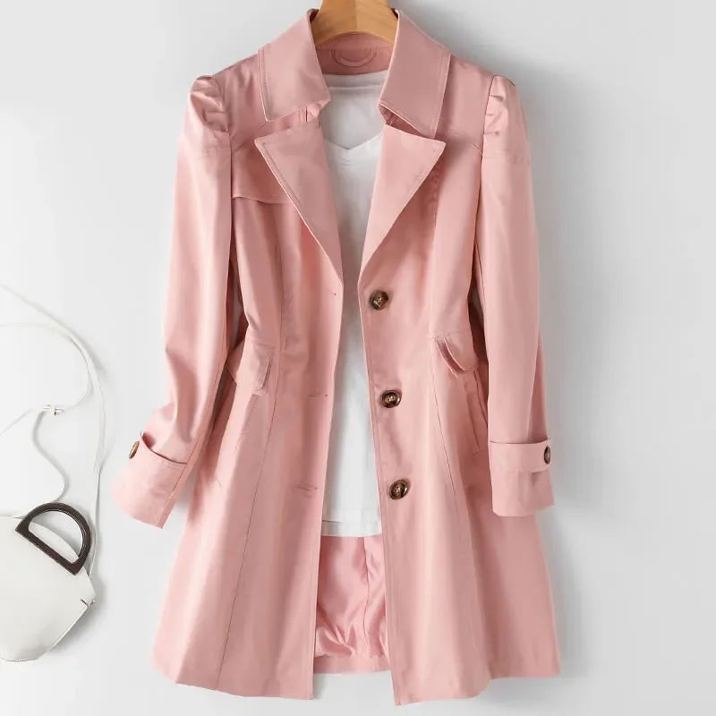 Guinevere Newbury Funnel Neck Coat