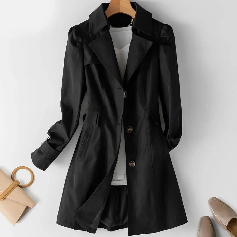 Guinevere Newbury Funnel Neck Coat