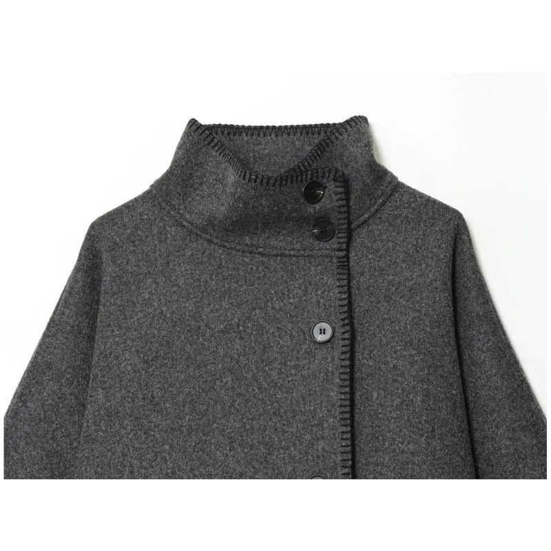 Elowen Marlowe Oversized Textured Coat