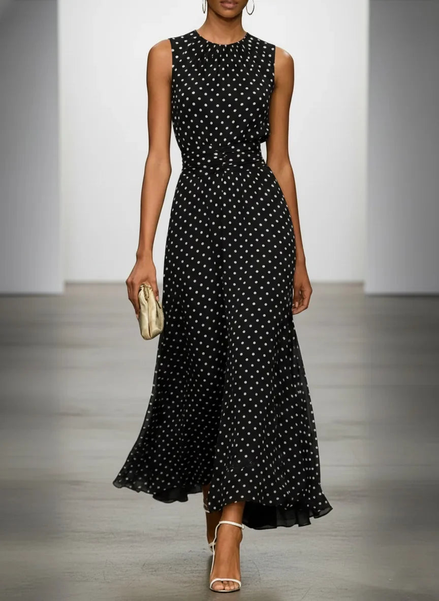 Bettina Fenwick Square Neck Wedding Guest Dress