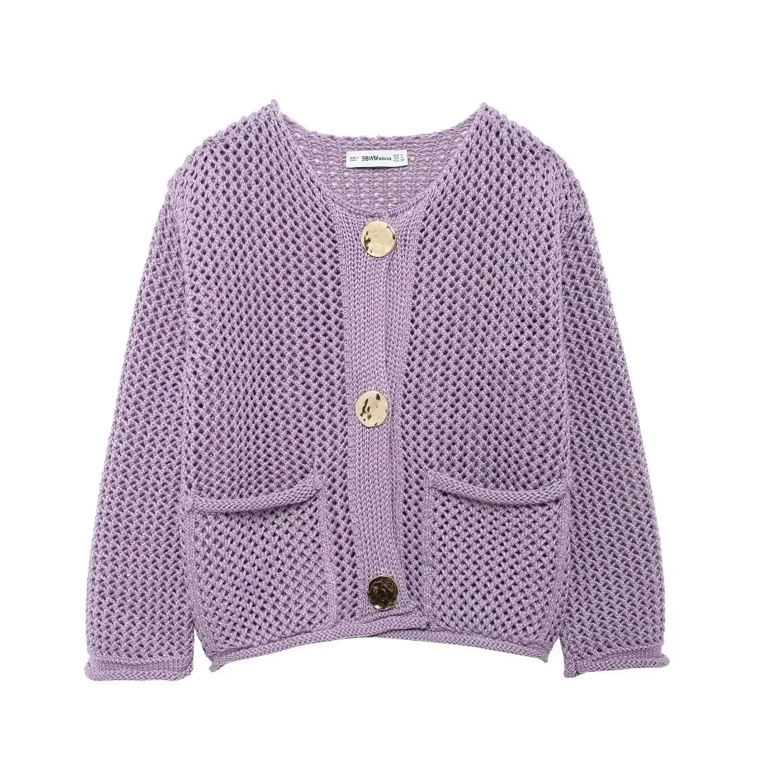 Yvonne Denholm Elegant Knit Cardigan