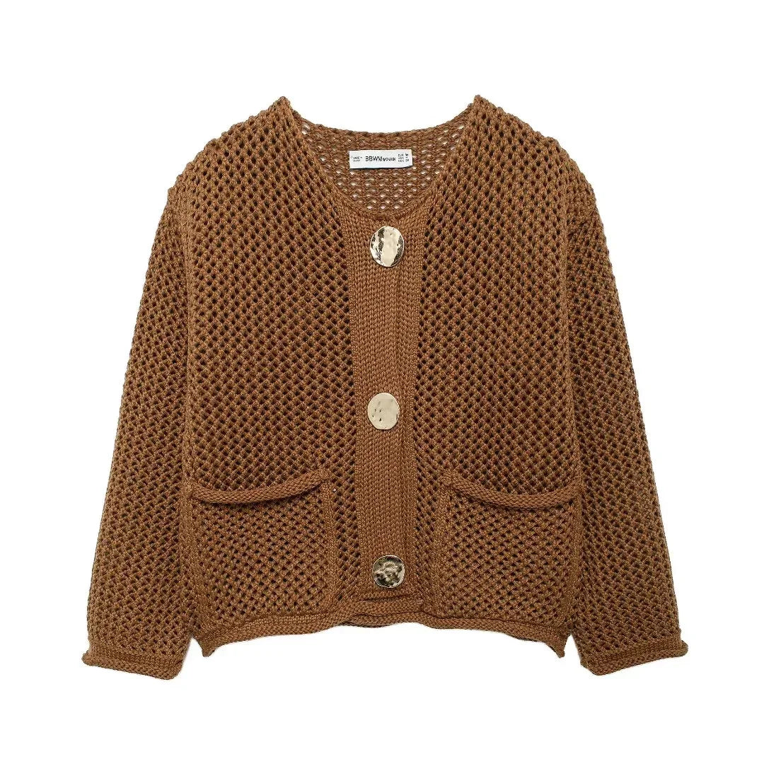 Yvonne Denholm Elegant Knit Cardigan