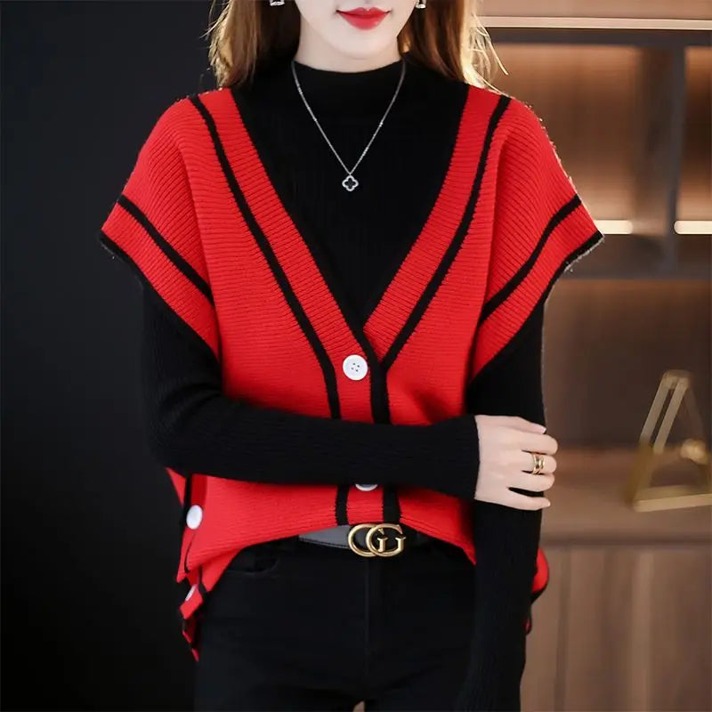 Natalia Fenwick Cutout Knit Cardigan