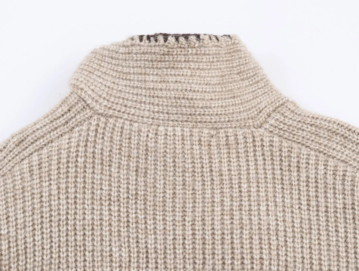 Harper Jessop Bow Neck Knit Sweater